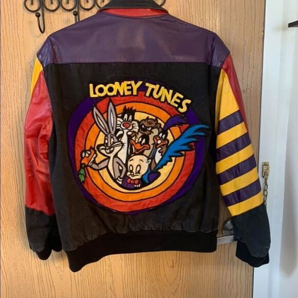 Looney tunes  bomber varsity starter Jeff Hamilton - Picture 1 of 2